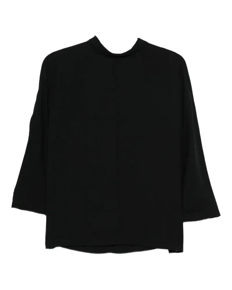 ASPESI tie-neck blouse - Schwarz Schwarz