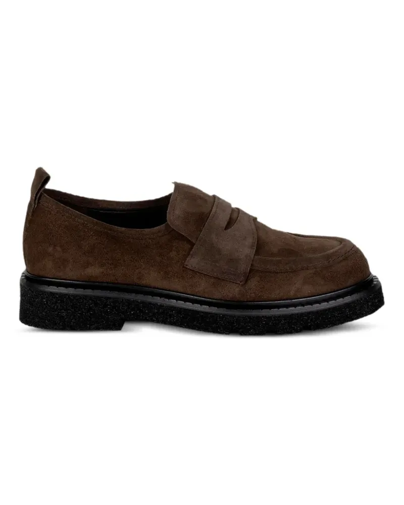 Guglielmo Rotta Loafer aus Wildleder - Braun Braun
