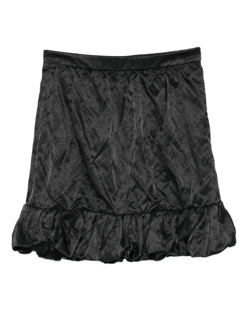 Chloé ruffled-hem mini skirt - Schwarz Schwarz