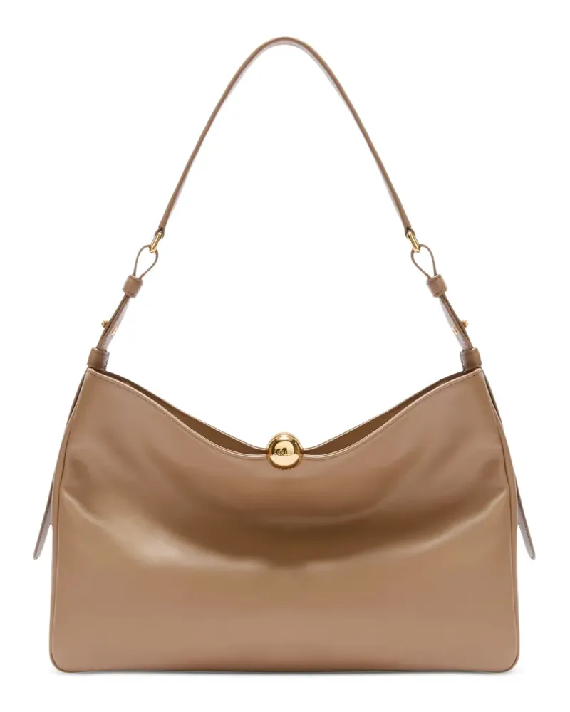 Furla Große Sfera Soft Schultertasche - Nude Nude