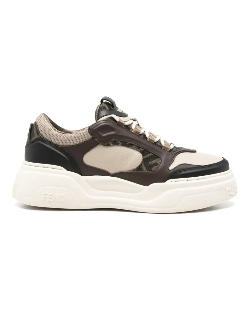 Fendi Force Sneakers - Braun Braun