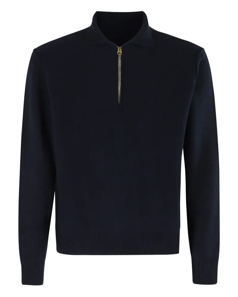 Fortela Pullover mit Reißverschluss - Blau Blau