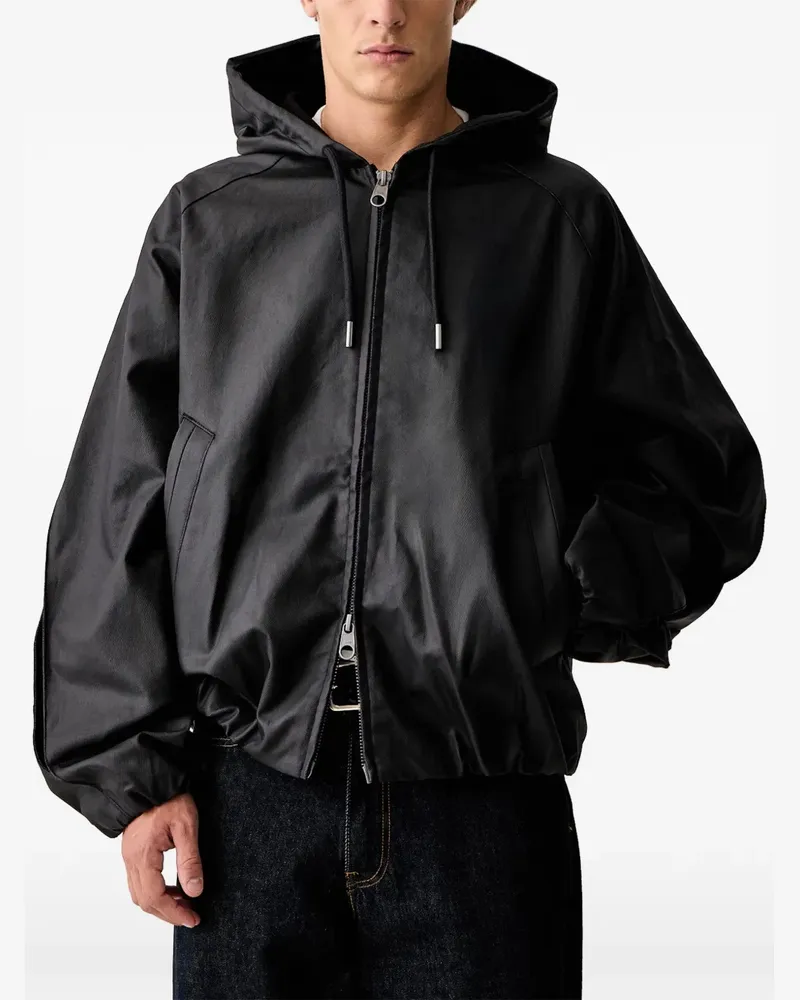 RAINS Jacke mit Raglanärmel - Schwarz Schwarz