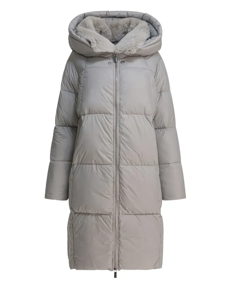 MAX&MOI Danae hooded puffer coat - Grau Grau