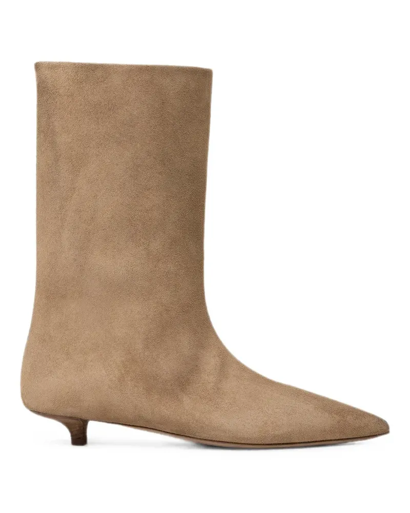 Marsèll Spino Stiefel mit spitzer Kappe - Nude Nude
