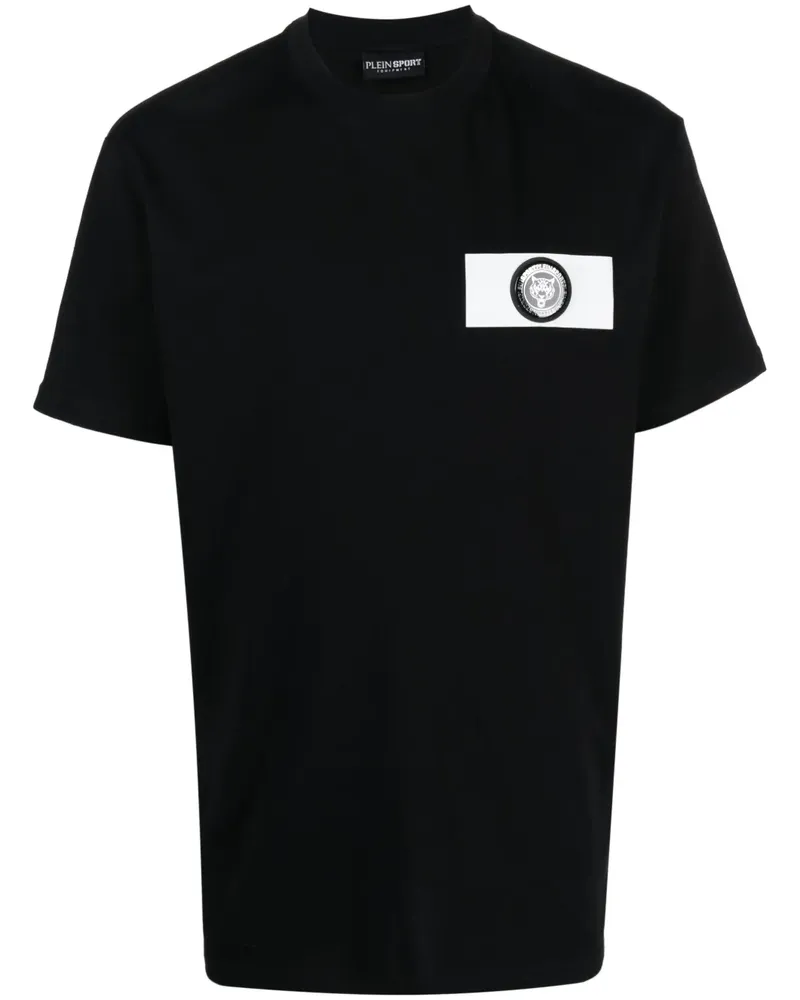 Philipp Plein T-Shirt mit grafischem Print - Schwarz Schwarz