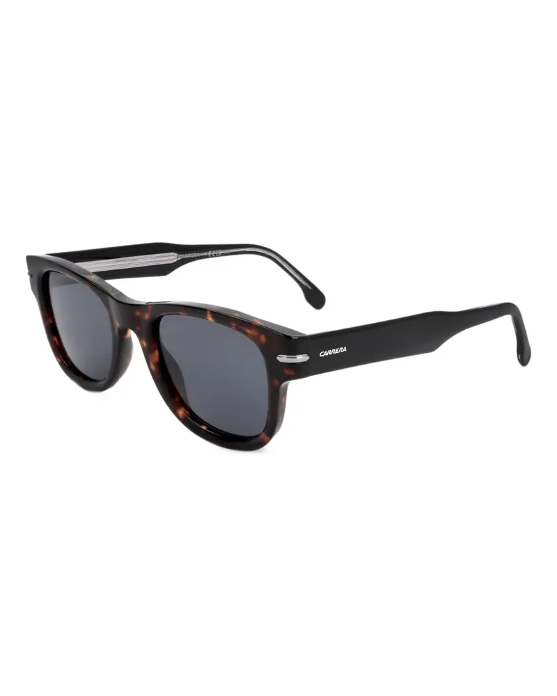 Carrera Eckige Sonnenbrille in Schildpattoptik - Braun Braun
