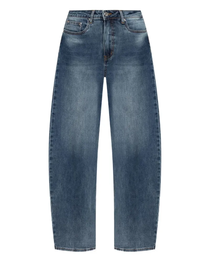 Gestuz Klassische Ballonjeans - Blau Blau