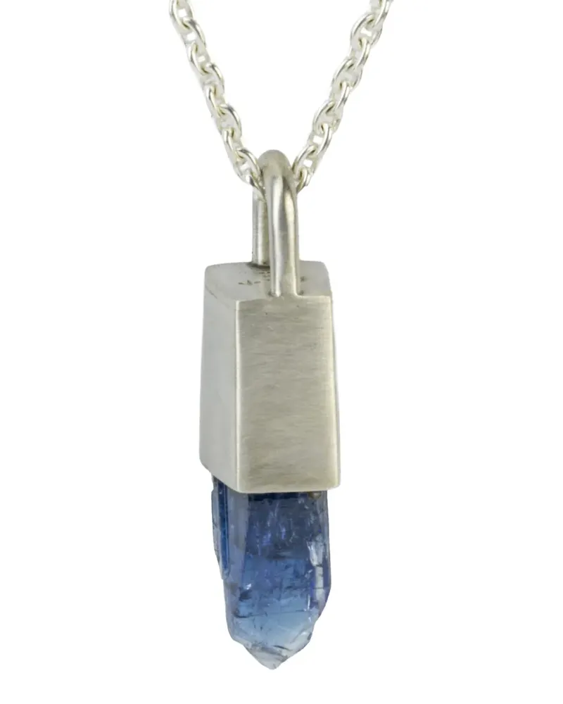Parts Of Four sterling silver Talisman tanzanite necklace - Silber Silber