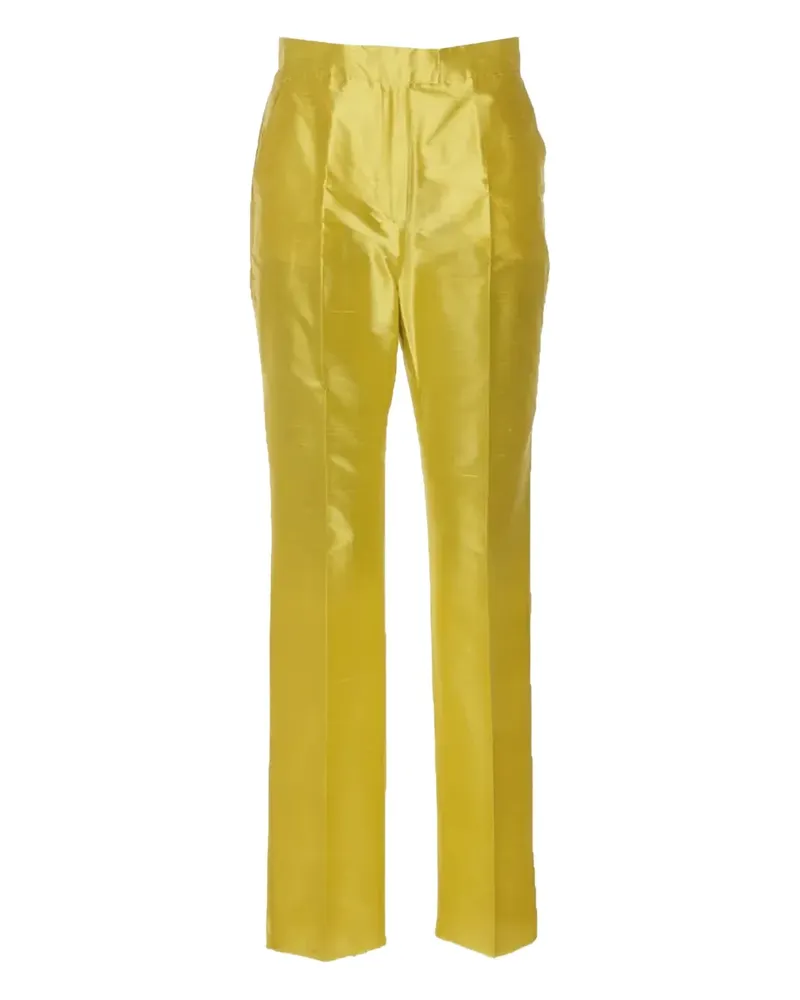Max Mara Klassische Hose - Gelb Gelb