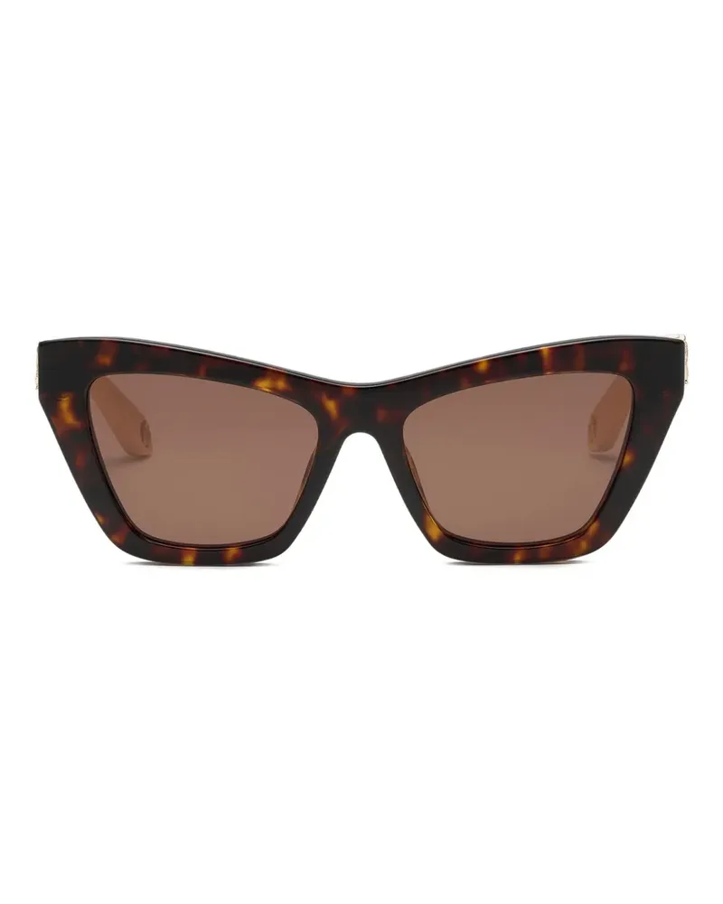 Roberto Cavalli Sonnenbrille mit Cat-Eye-Gestell - Braun Braun