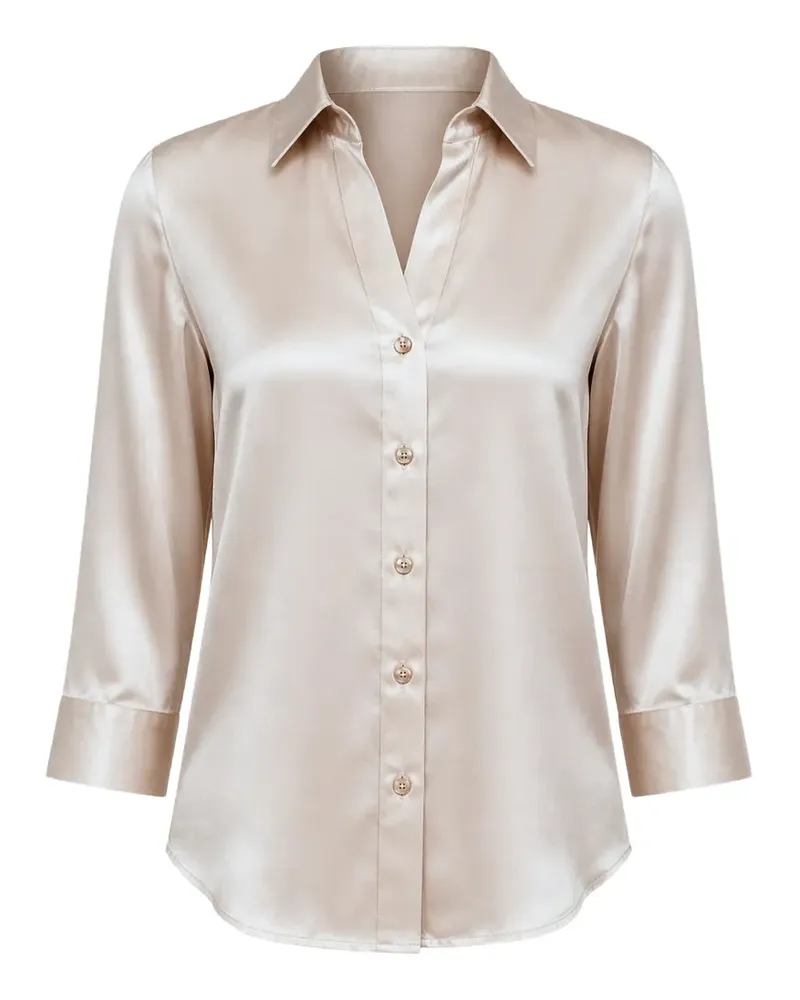 L'Agence Dani shirt - Nude Nude