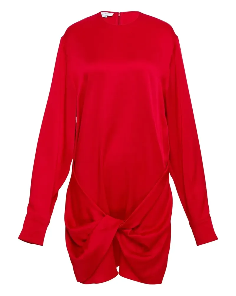 Stella McCartney Minikleid mit Knoten - Rot Rot