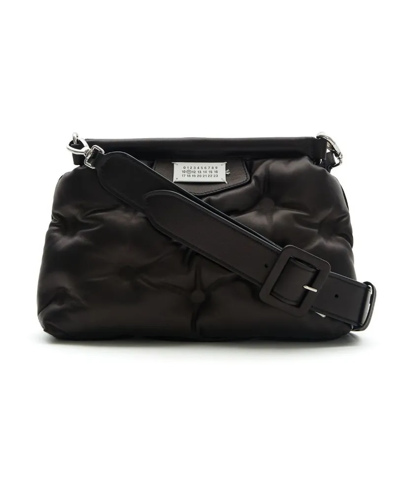 Maison Margiela Kleine Glam Slam Classique Schultertasche - Schwarz Schwarz