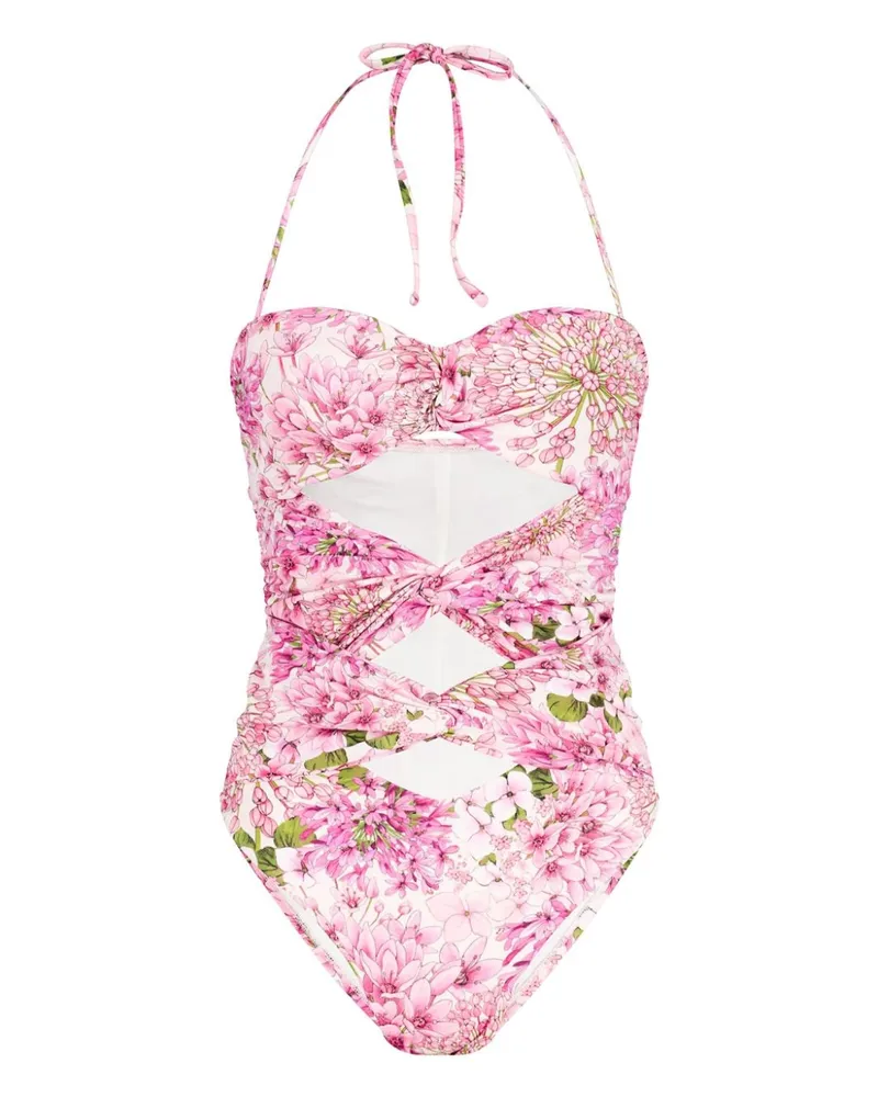 Giambattista Valli Saint-Rémy' Badeanzug - Rosa Rosa