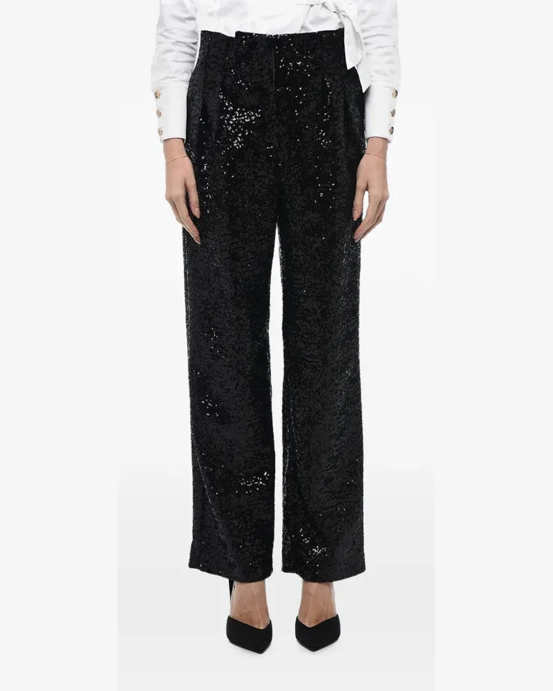 In The Mood for Love Clyde Hose mit Pailletten - Schwarz Schwarz