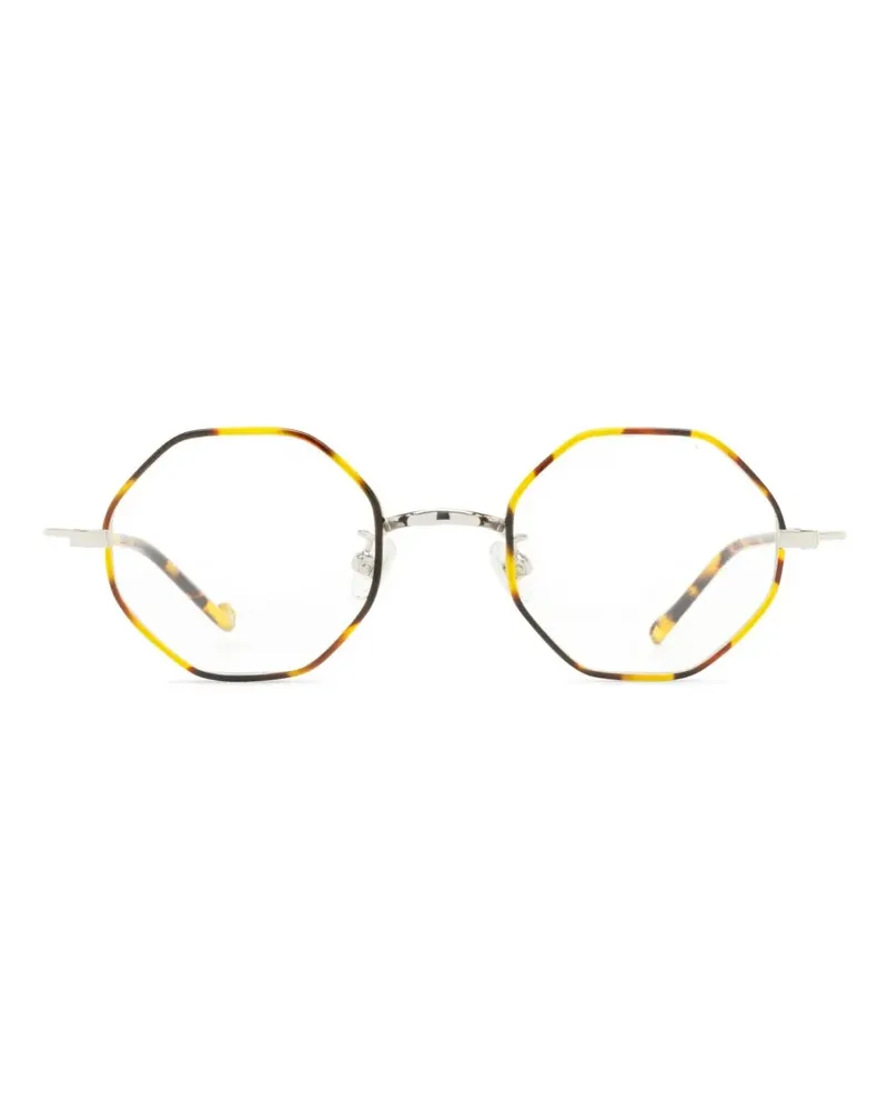 Eyepetizer Yosemite Brille mit geometrischem Gestell - Braun Braun