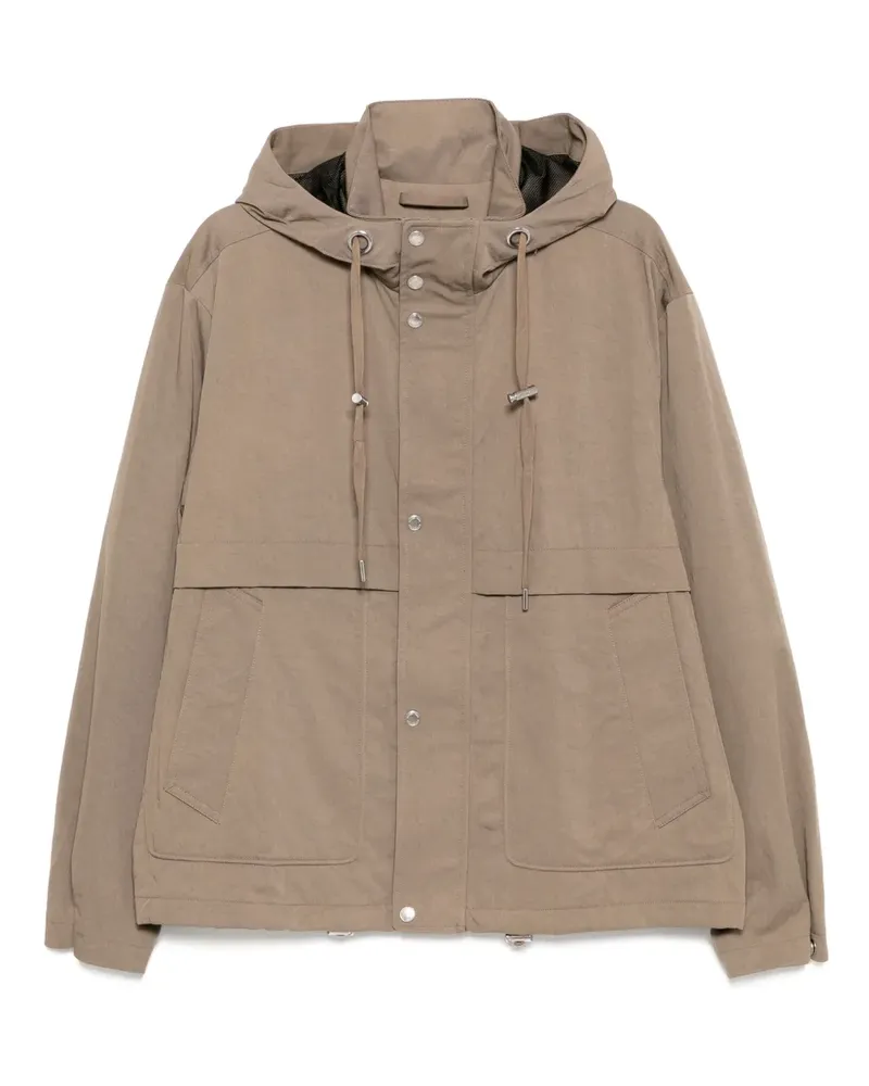 Michael Kors Windbreaker aus Twill - Braun Braun