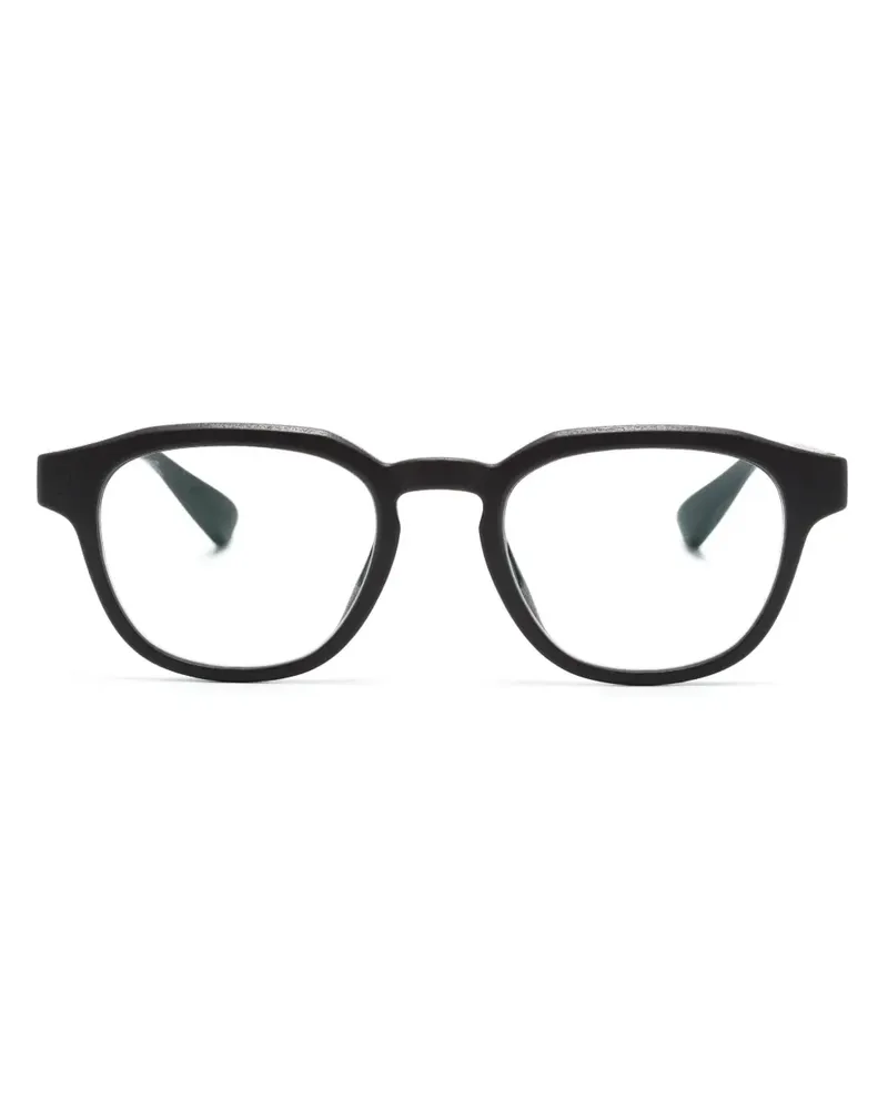 Mykita Bellis Brille im Wayfarer-Design - Schwarz Schwarz
