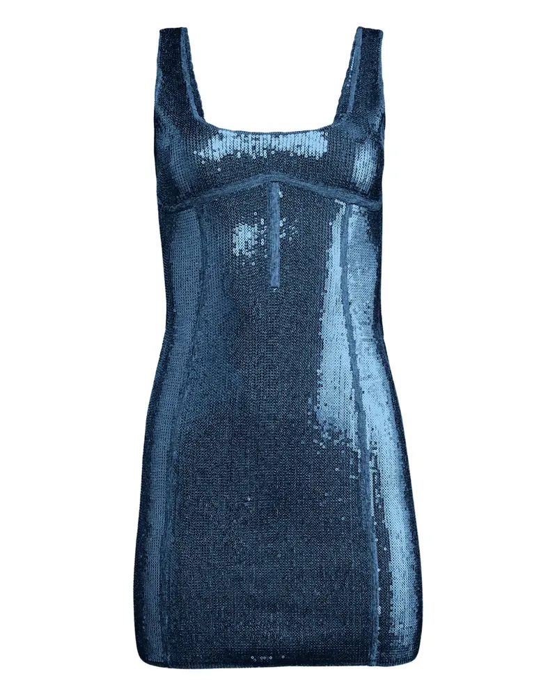 Fleur Du Mal sequin mini dress - Blau Blau