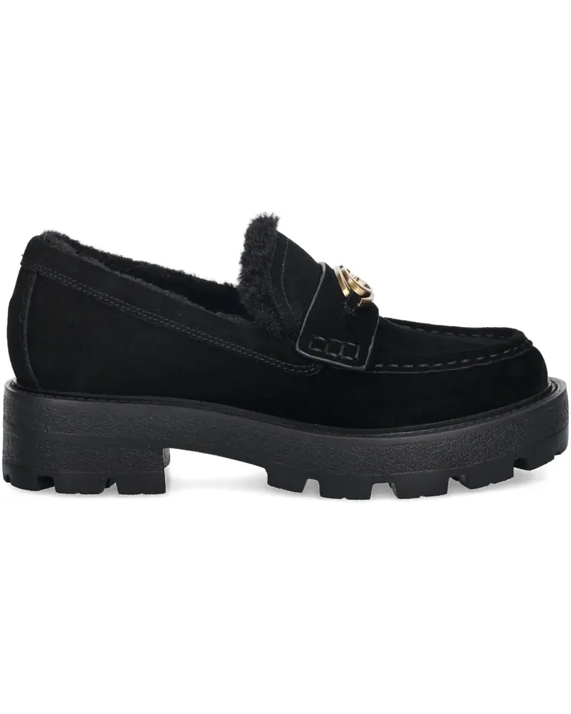 Guess Loafer mit Logo - Schwarz Schwarz