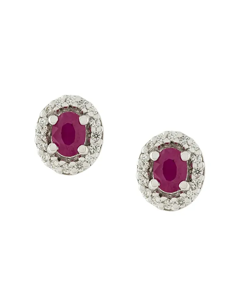 Wouters & Hendrix 18kt Gelbgoldohrstecker mit Diamant Gold