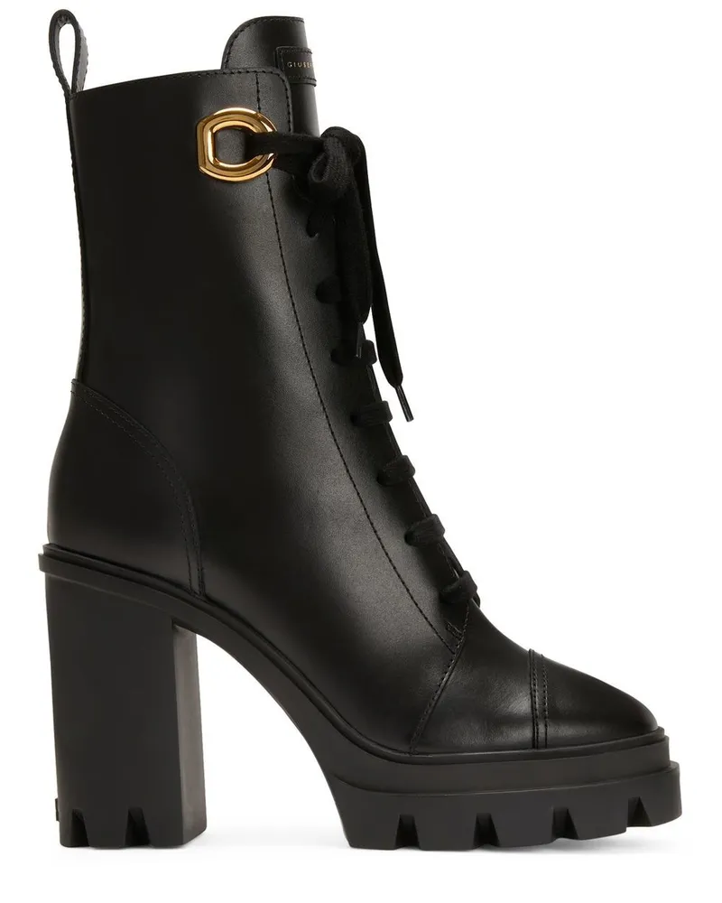 Giuseppe Zanotti Cubalibre Stiefel 110mm - Schwarz Schwarz