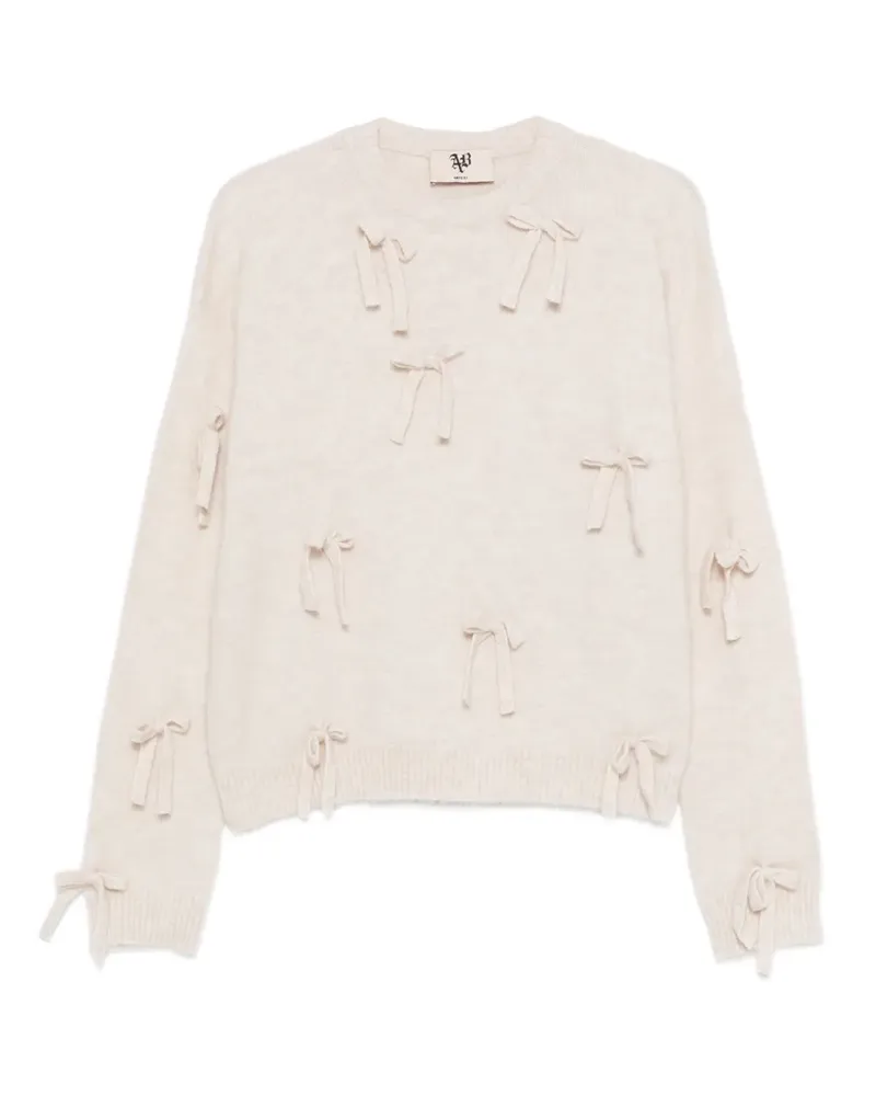 Aniye By Pullover mit Schleife - Nude Nude