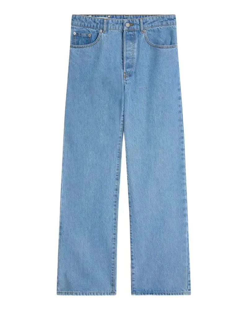 Dries van Noten straight leg jeans - Blau Blau