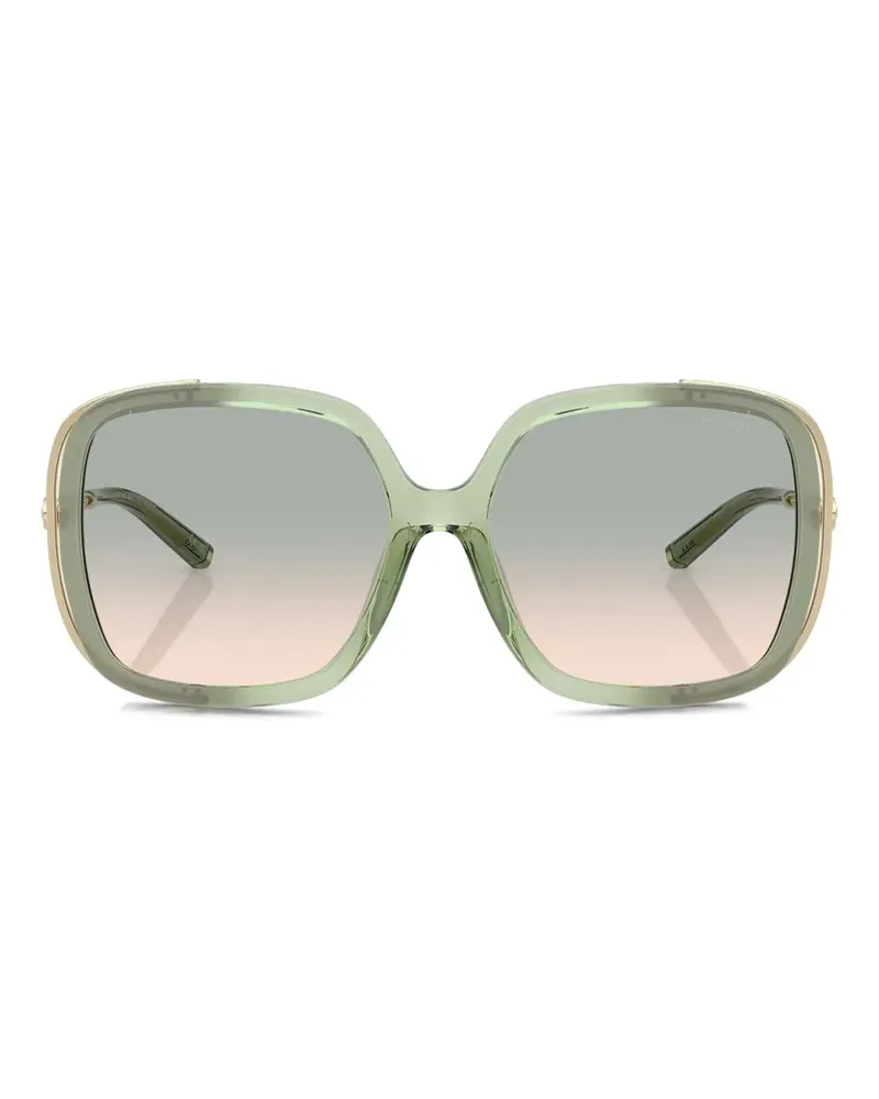 Coach gradient square-frame sunglasses - Grün Grün