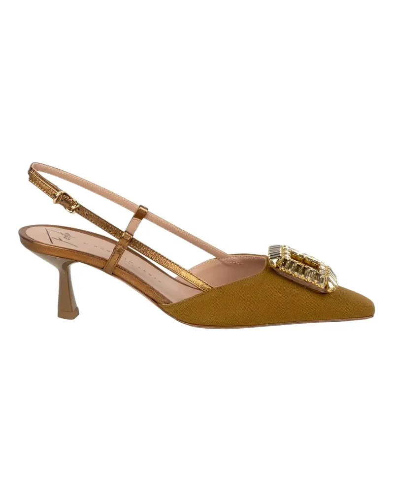 FESTA Milano Ingrid slingback heeled pumps - Grün Grün