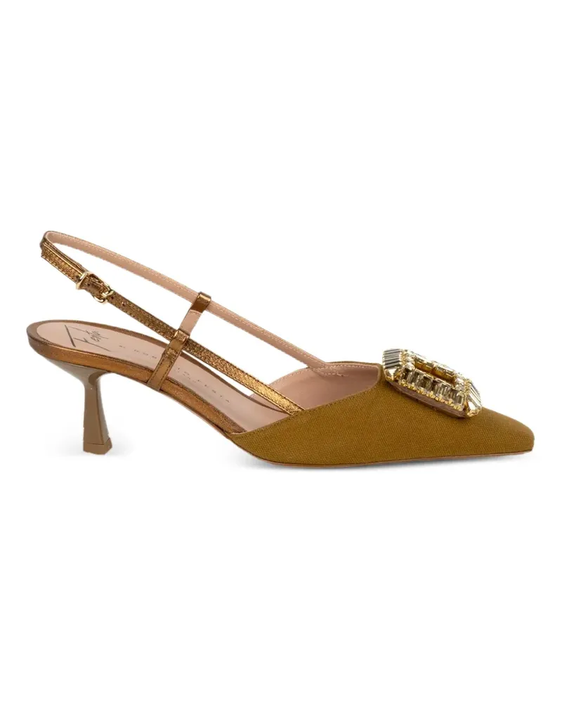 FESTA Milano Ingrid slingback heeled pumps - Grün Grün