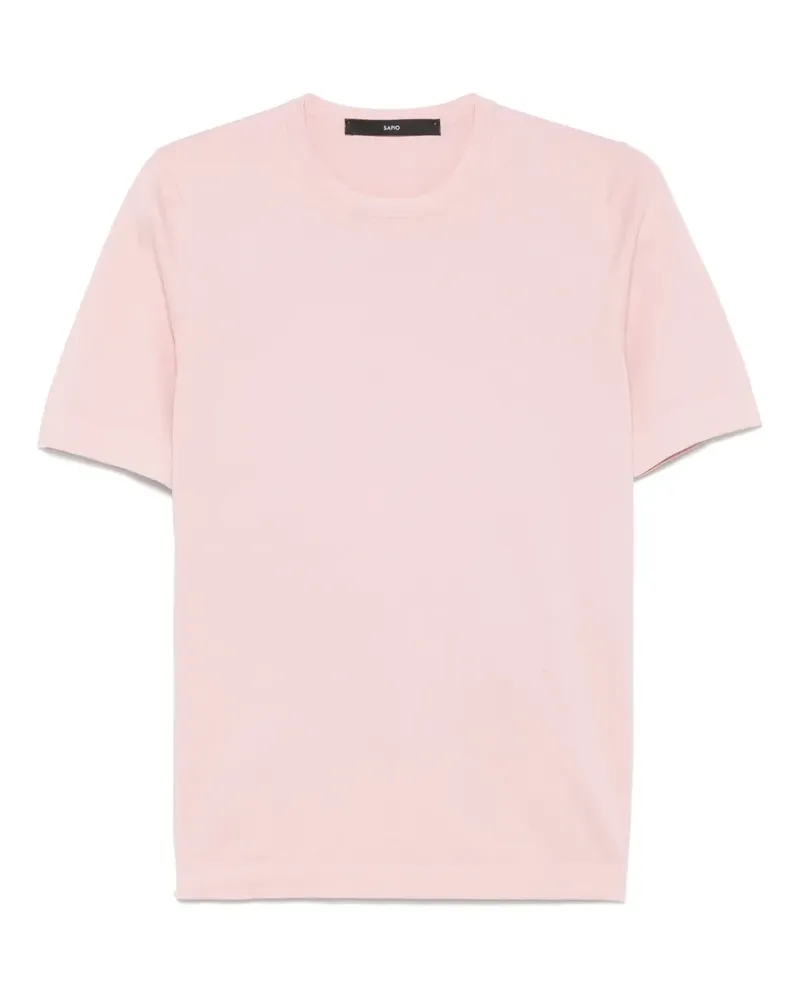 Sapio Fein gestricktes T-Shirt - Rosa Rosa