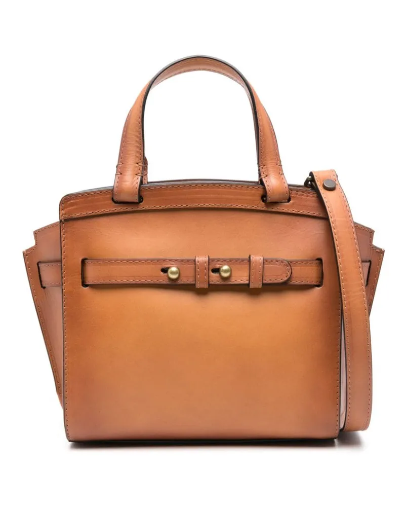 Officine Creative Italia Saddle 009 Handtasche - Braun Braun