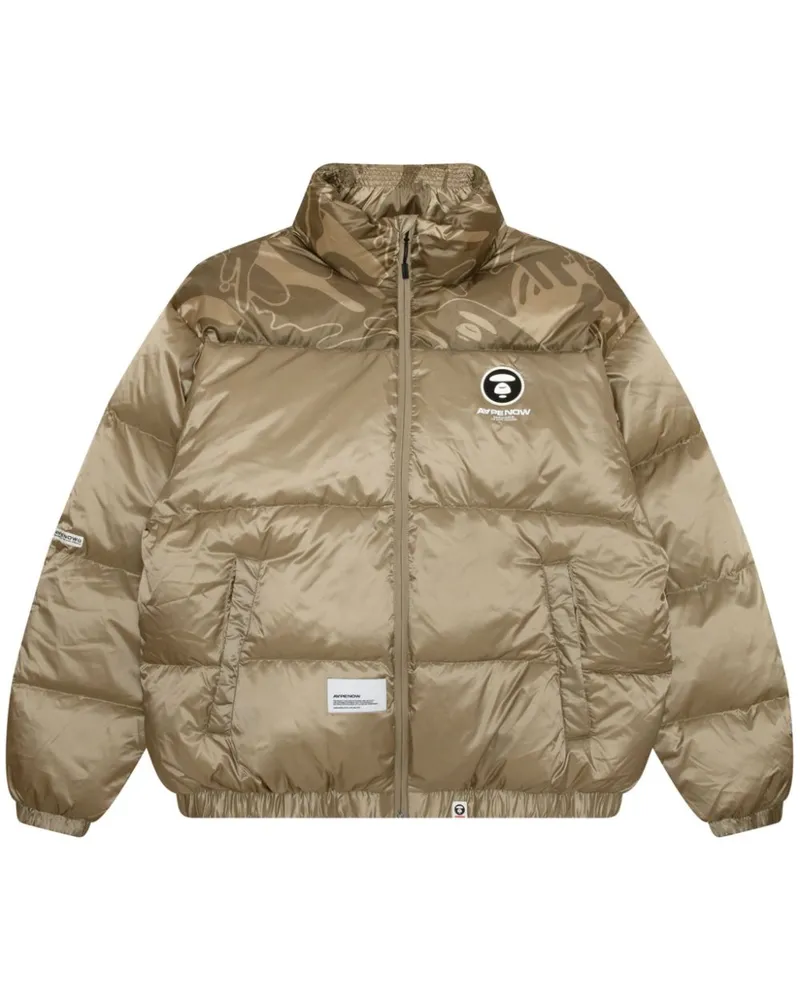BAPE Moonfasce Daunenjacke - Nude Nude