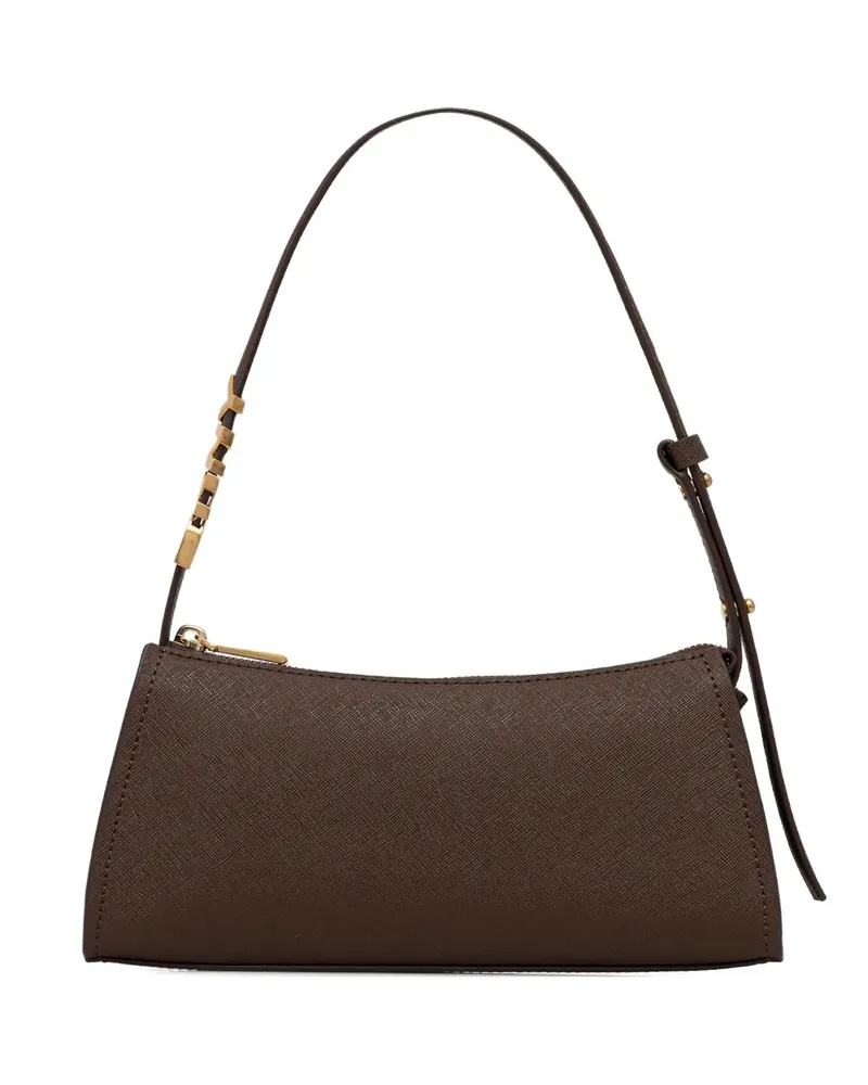 DKNY logo shoulder bag - Braun Braun