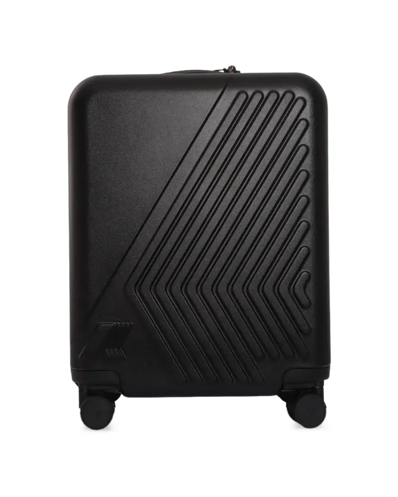 K-Way Eudoxie Rollkoffer mit Logo - Schwarz Schwarz