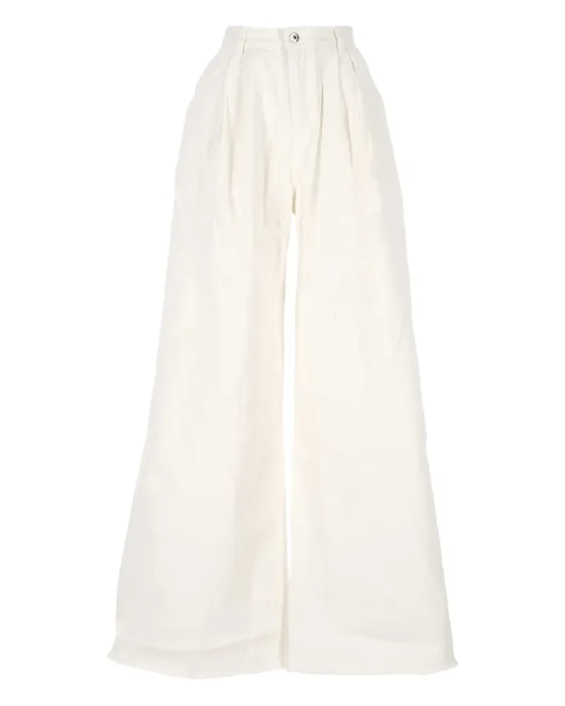 Marques ' Almeida Klassische Hose - Weiß Weiß