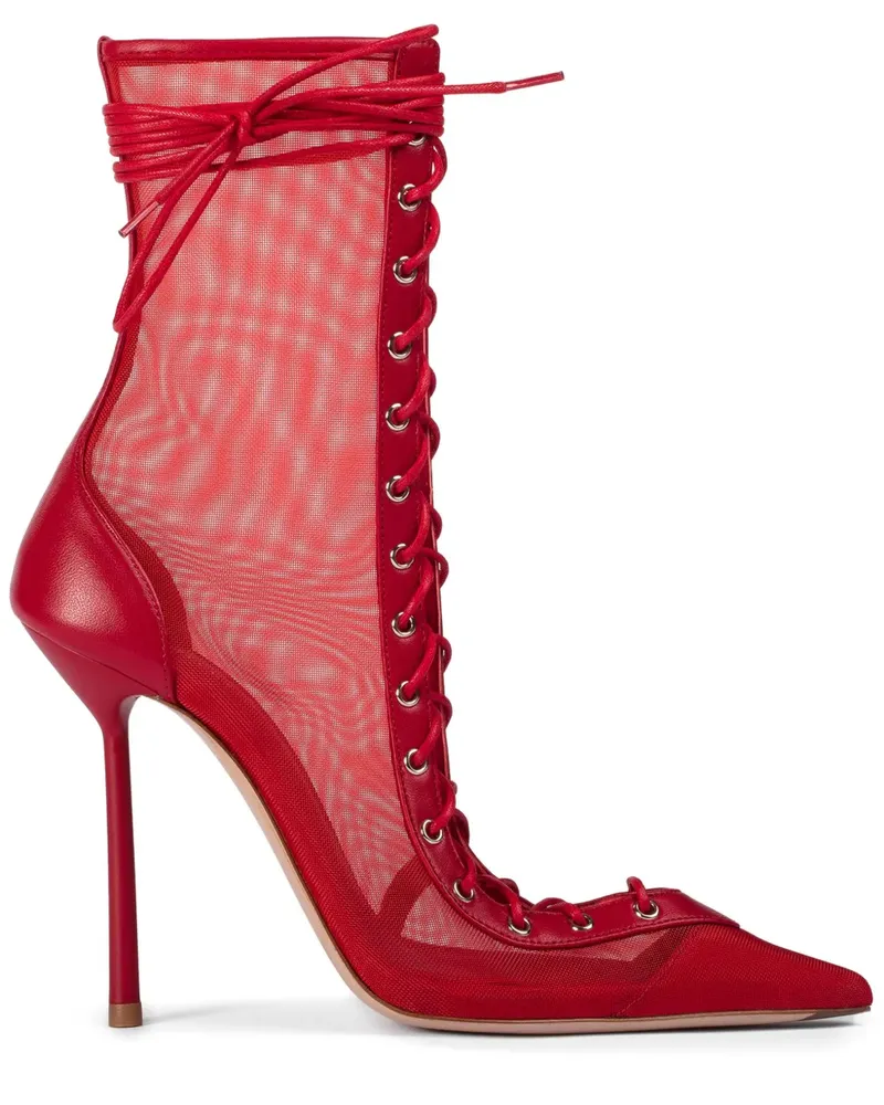 Le Silla Stiefel aus Mesh 120mm - Rot Rot