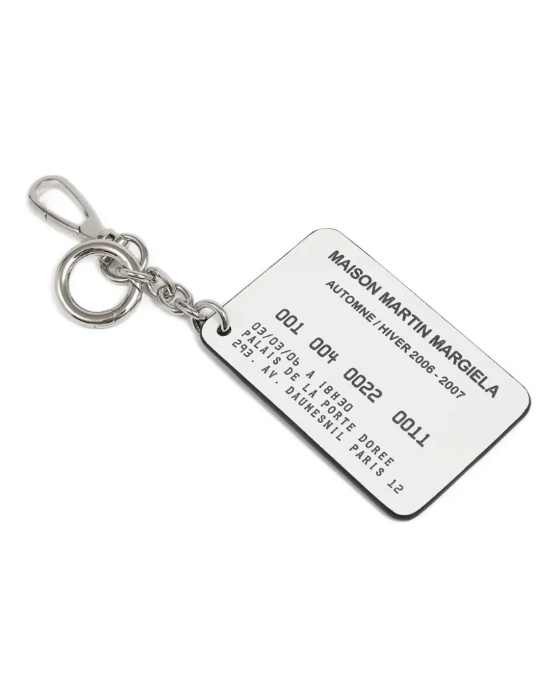 Maison Margiela Card Schlüsselanhänger - Schwarz Schwarz