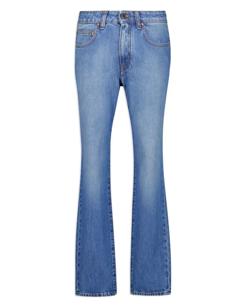 Boglioli Klassische Bootcut-Jeans - Blau Blau
