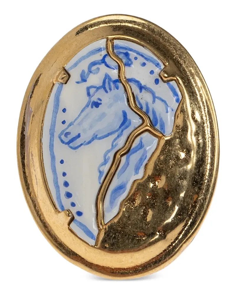 Chloé Bloomcraft signet ring - Gold Gold