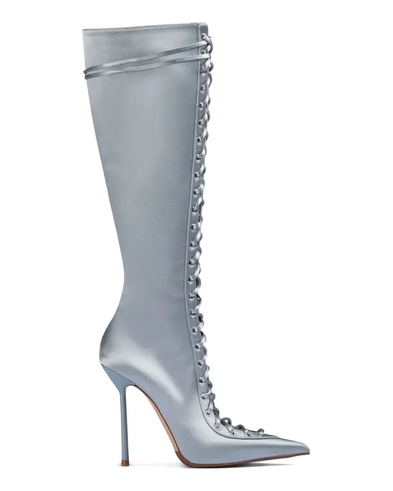 Le Silla Colette Stiefel 120mm - Grau Grau