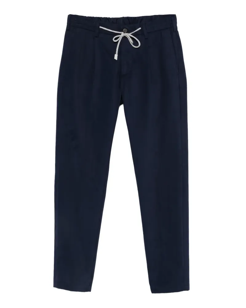 Eleventy Hose mit Kordelzug - Blau Blau