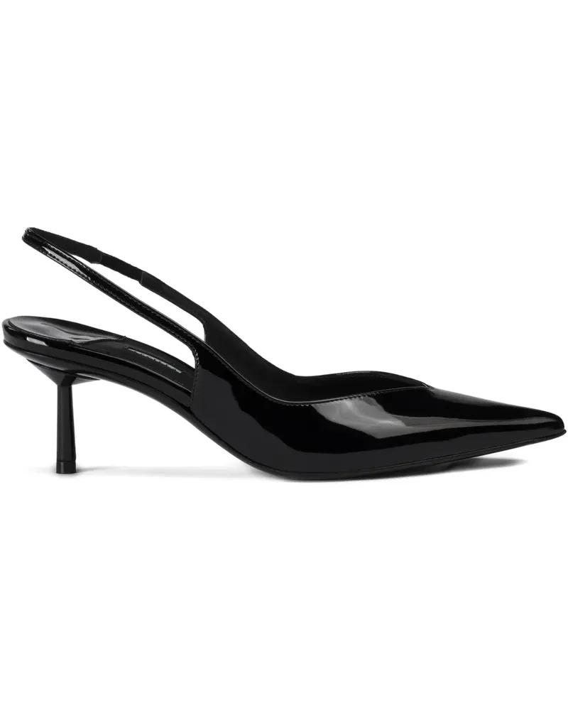 Le Silla Spitze Vivienne Slingback-Pumps - Schwarz Schwarz