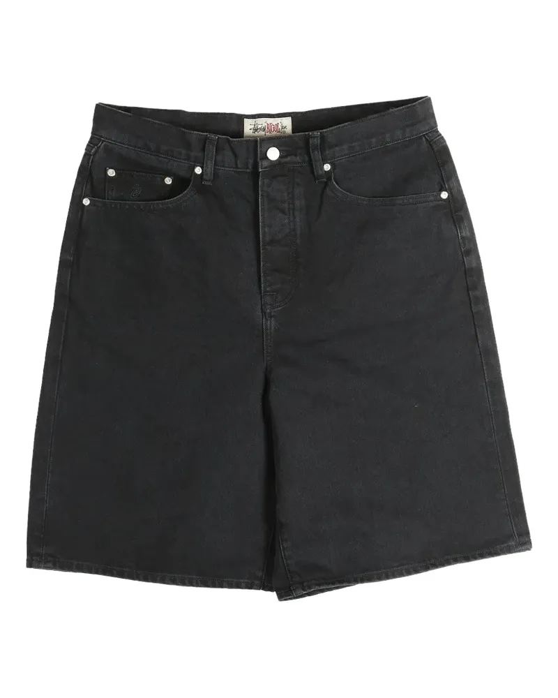 Stüssy Big Ol' Jeans-Shorts - Schwarz Schwarz