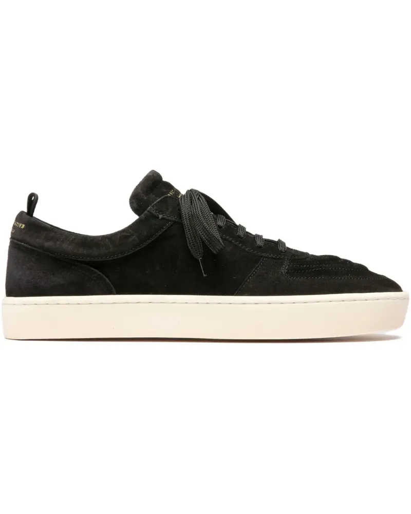 Officine Creative Italia Sneakers aus Wildleder - Schwarz Schwarz
