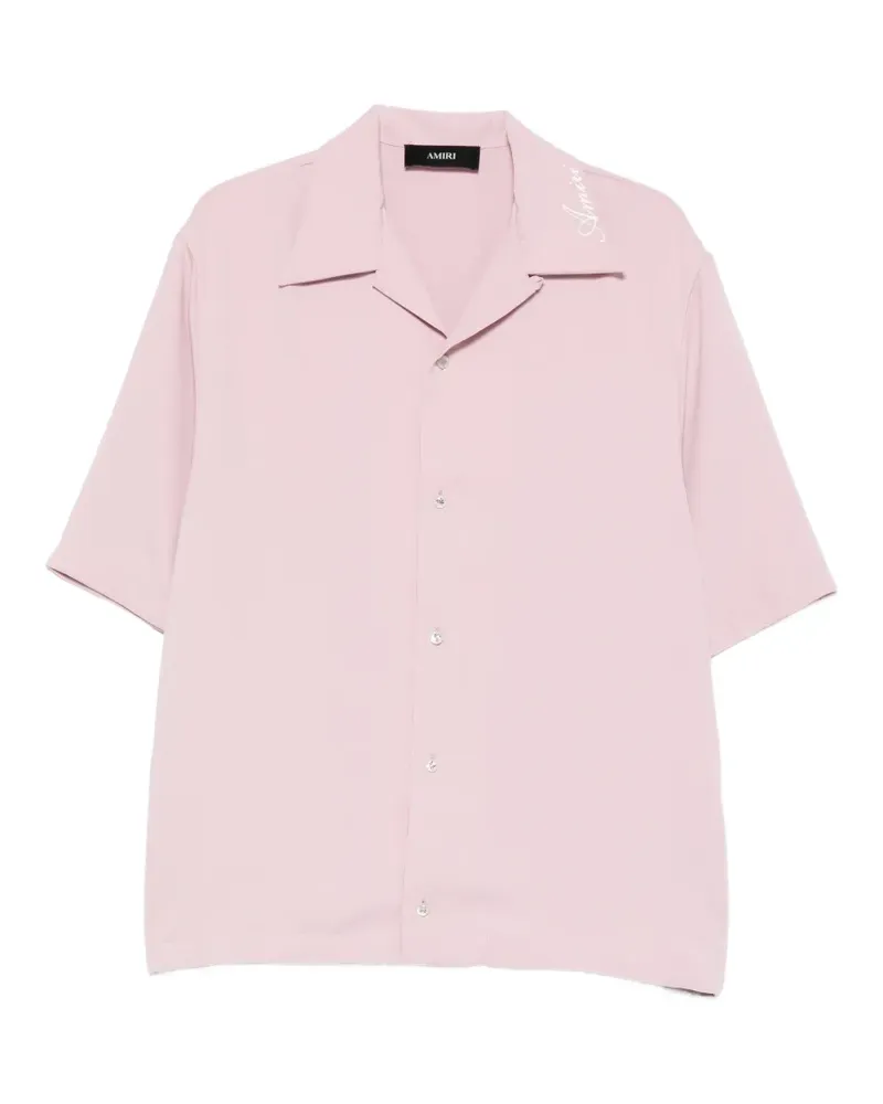 Amiri camp-collar shirt - Rosa Rosa