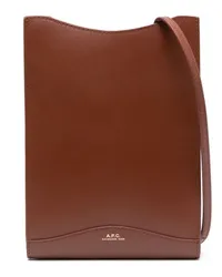 A.P.C. Jamie Schultertasche Braun