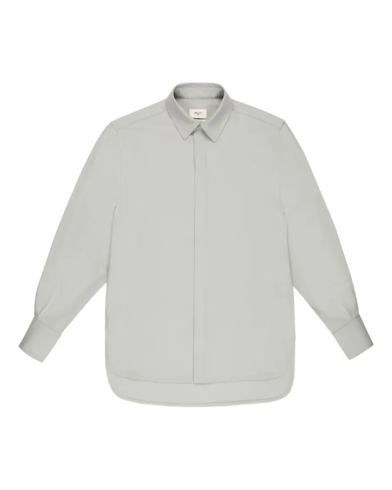 Bally Langärmeliges Hemd - Grau Grau